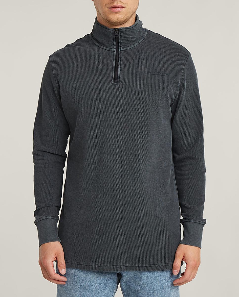 Imagen 0 de Camiseta Overdyed Half Zip de hombre
