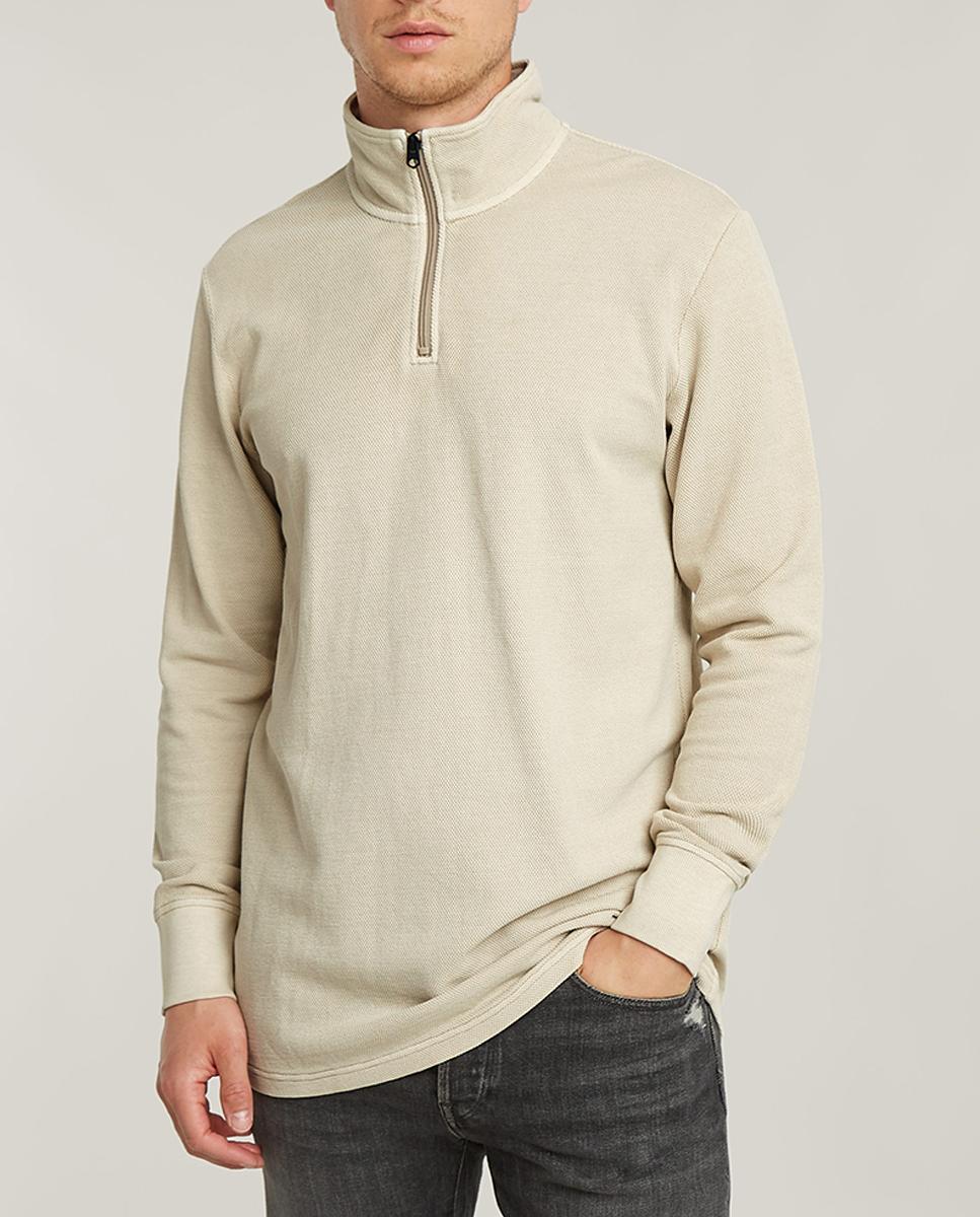 Imagen 0 de Camiseta Overdyed Half Zip de hombre