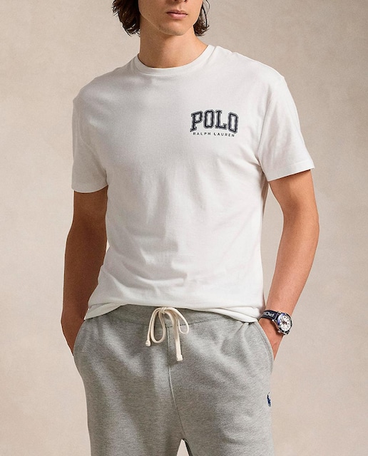 Imagen 0 de Camiseta de hombre de algodón con logo Polo Ralph Lauren