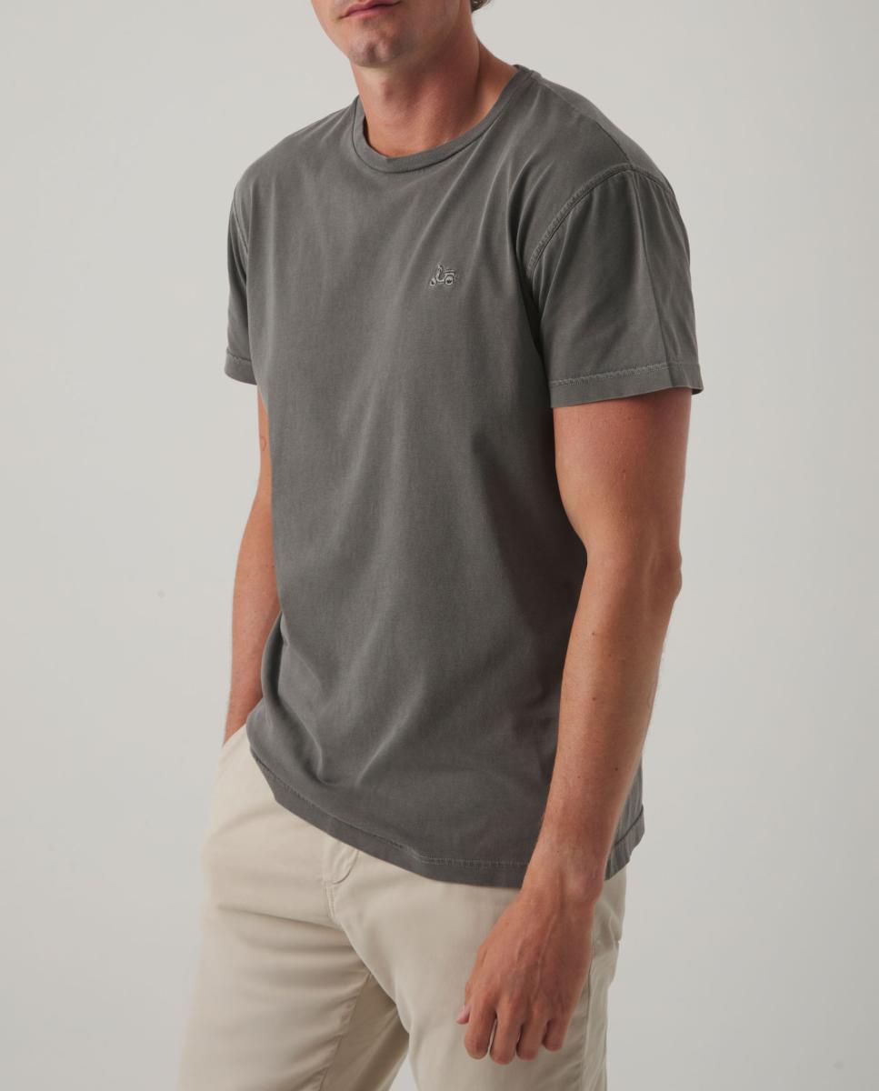 Imagen 0 de CAMISETA CLASSIC ORGANIC GRIS OSCURO
