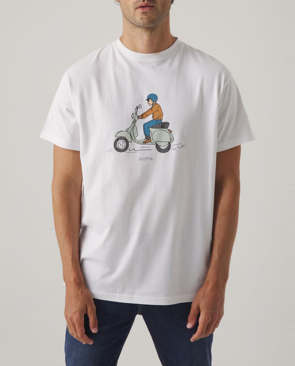 Imagen 0 de CAMISETA COMIC BLANCO