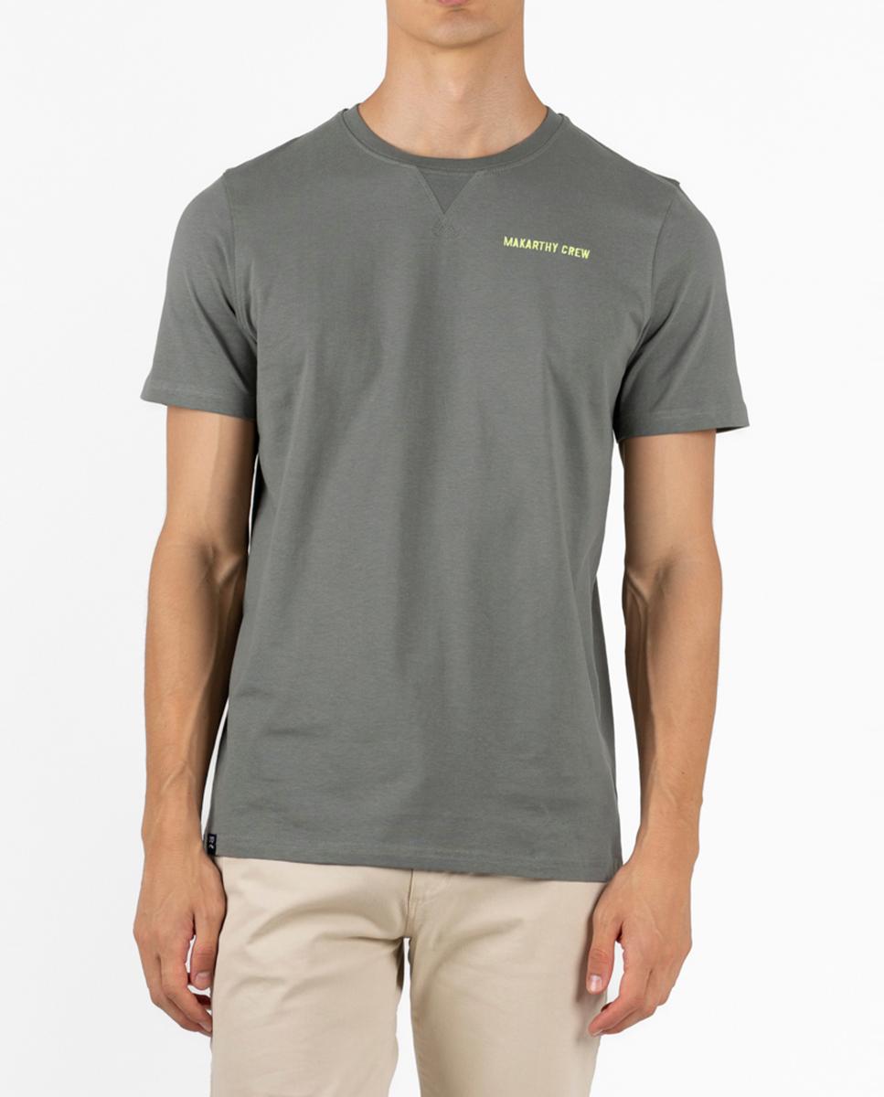 Imagen 0 de Camiseta corte regular fit de hombre con bordado