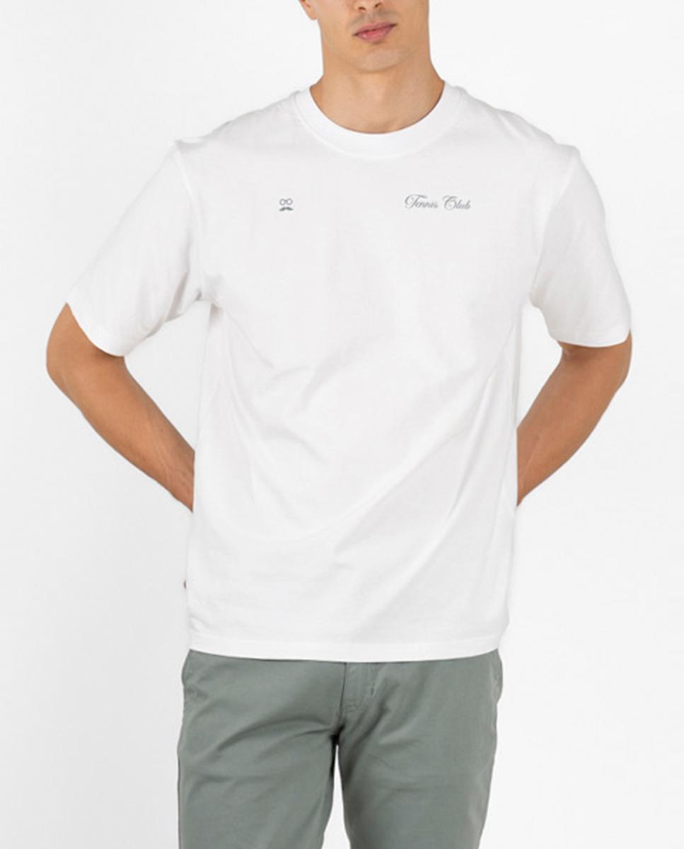 Imagen 0 de Camiseta de algodón de hombre con print