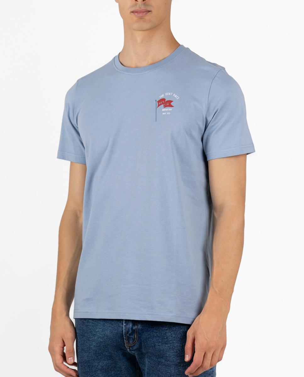 Imagen 0 de Camiseta de algodón de hombre con print