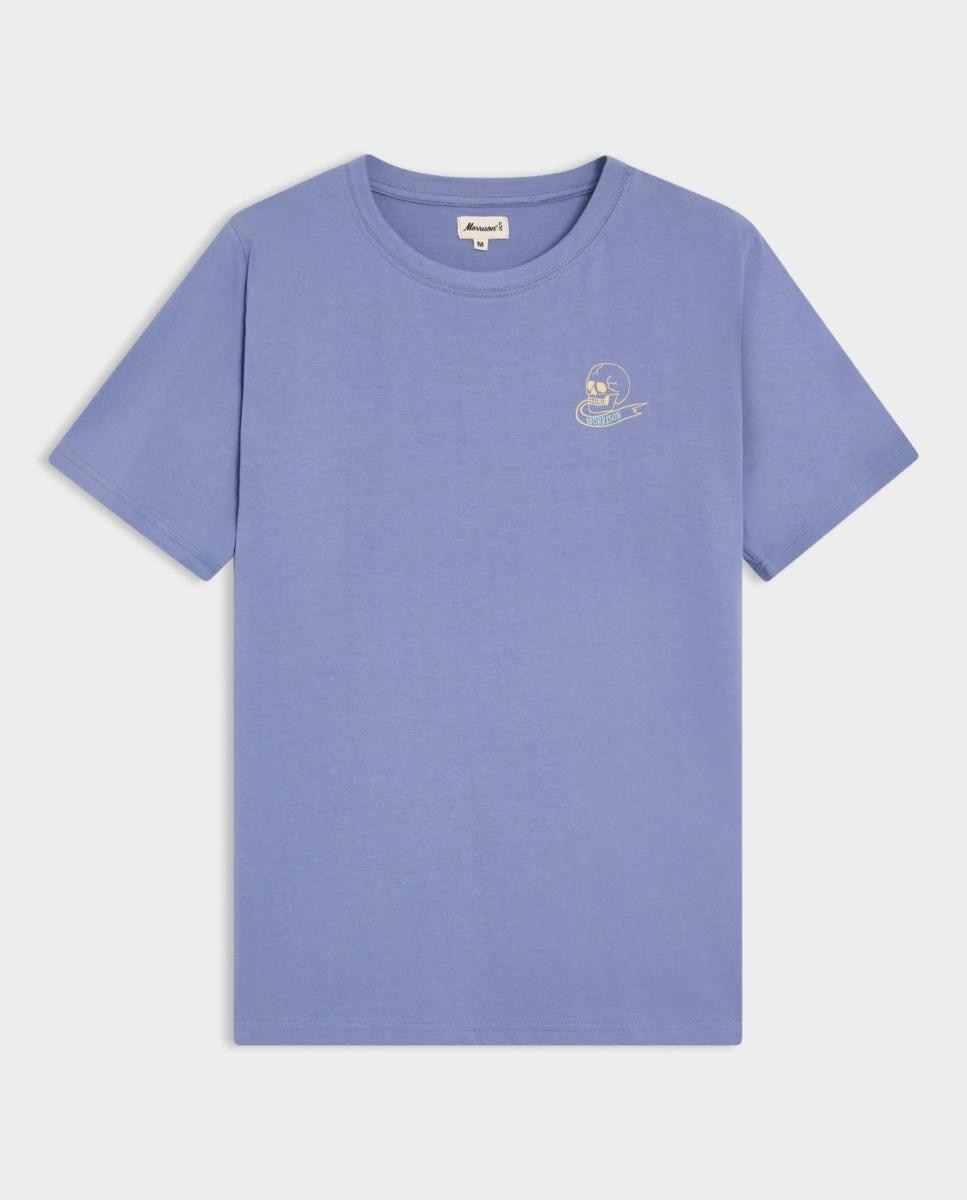 Imagen 0 de Camiseta de hombre de manga corta y doble estampación