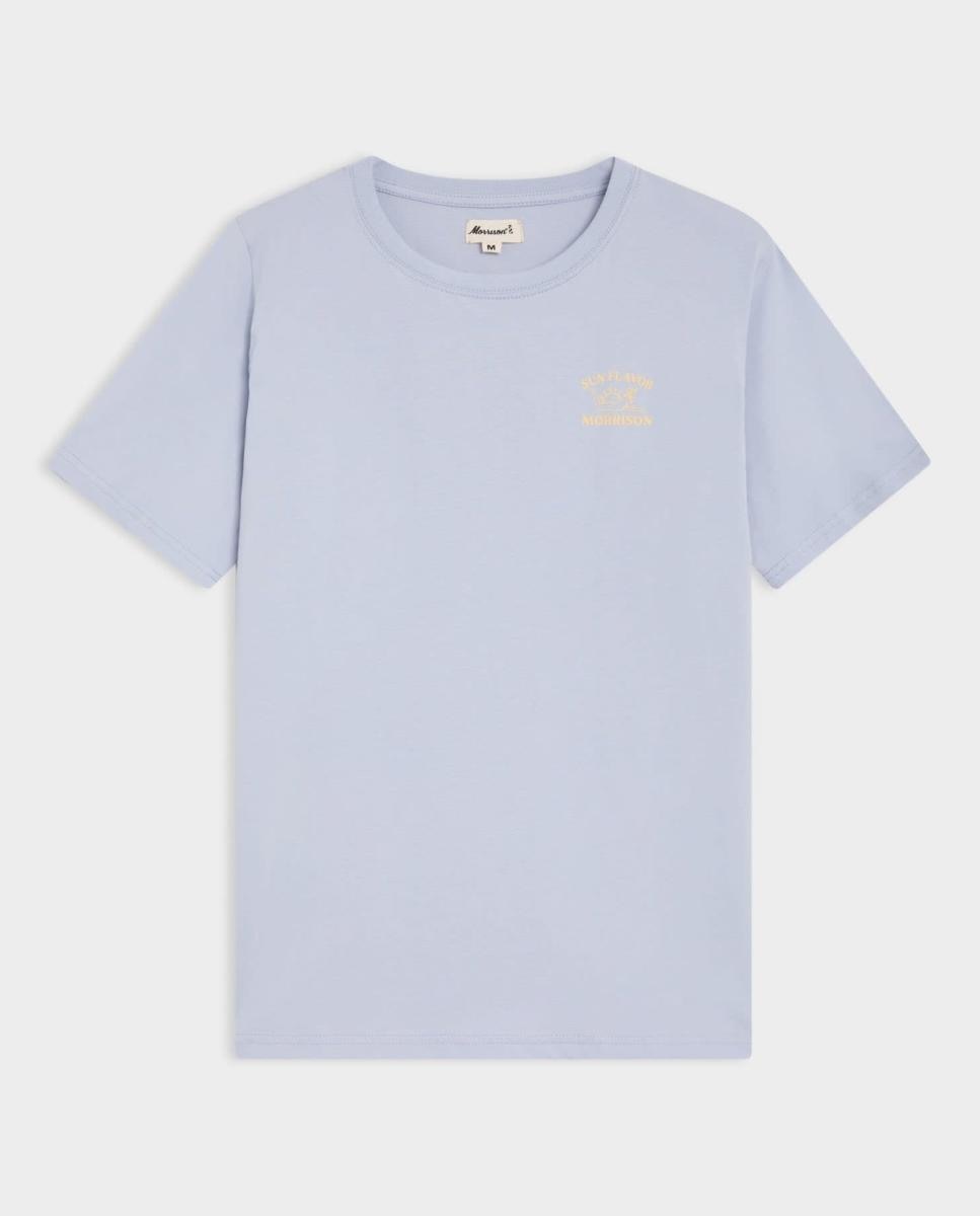 Imagen 0 de Camiseta de hombre de manga corta y estampación frontal