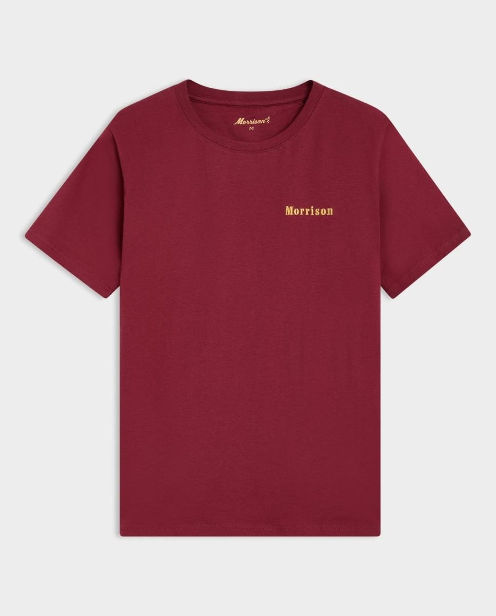 Imagen 0 de Camiseta de hombre de manga corta y bordado frontal