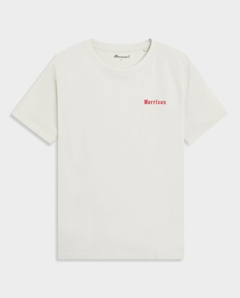 Imagen 0 de Camiseta de hombre de manga corta y bordado frontal