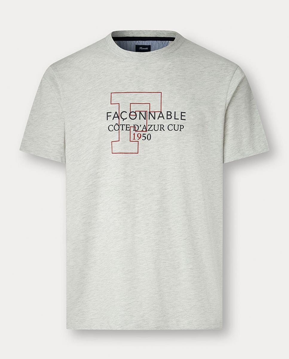 Imagen 0 de Camiseta de hombre manga corta con estampado central