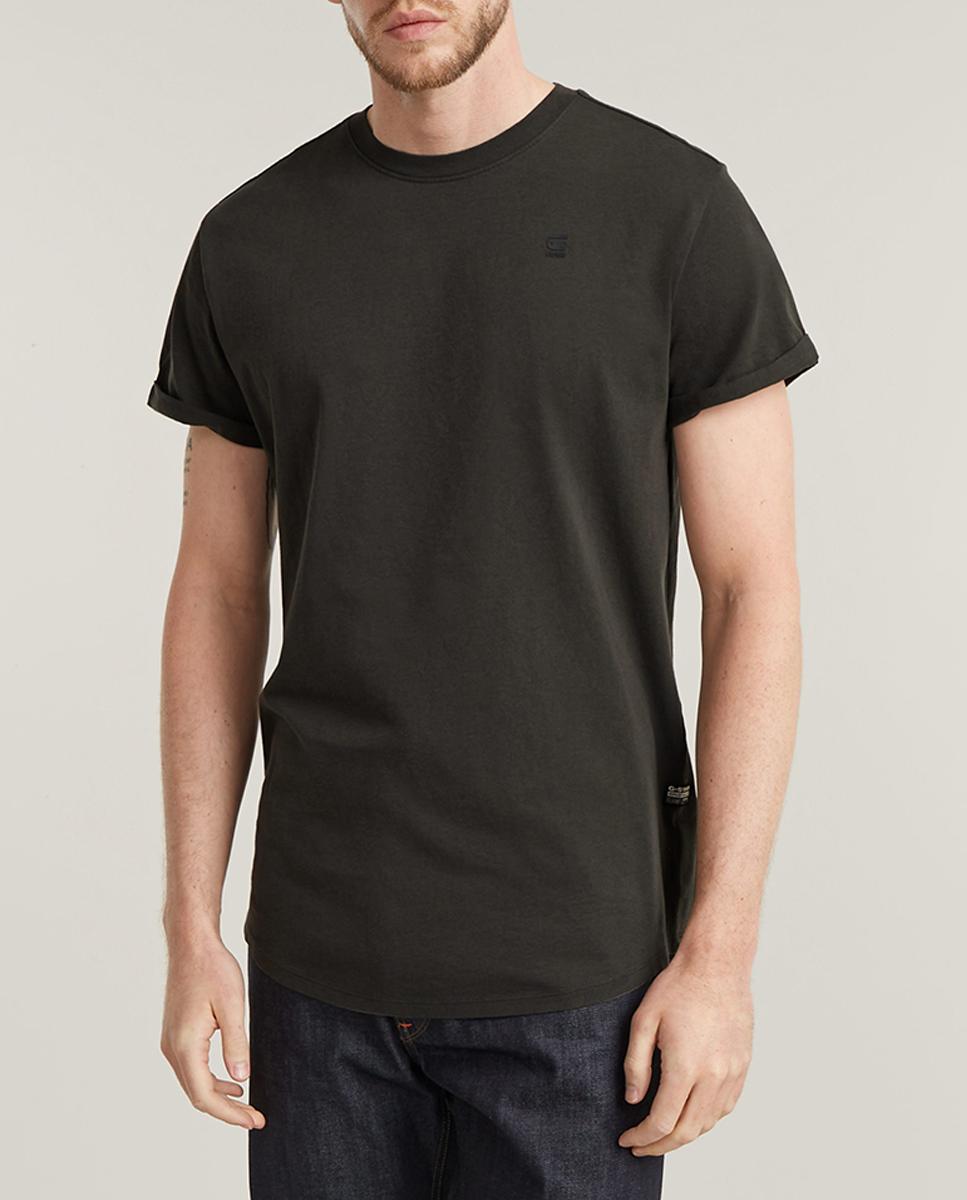 Imagen 0 de Camiseta Lash de hombre en algodón ecológico azul de manga corta