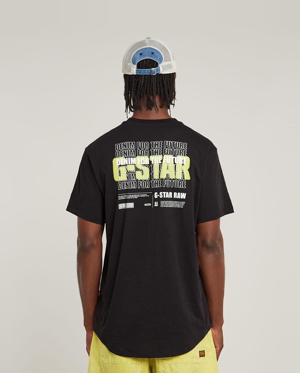 Imagen 0 de Camiseta de hombre con logo manga corta y corte holgado