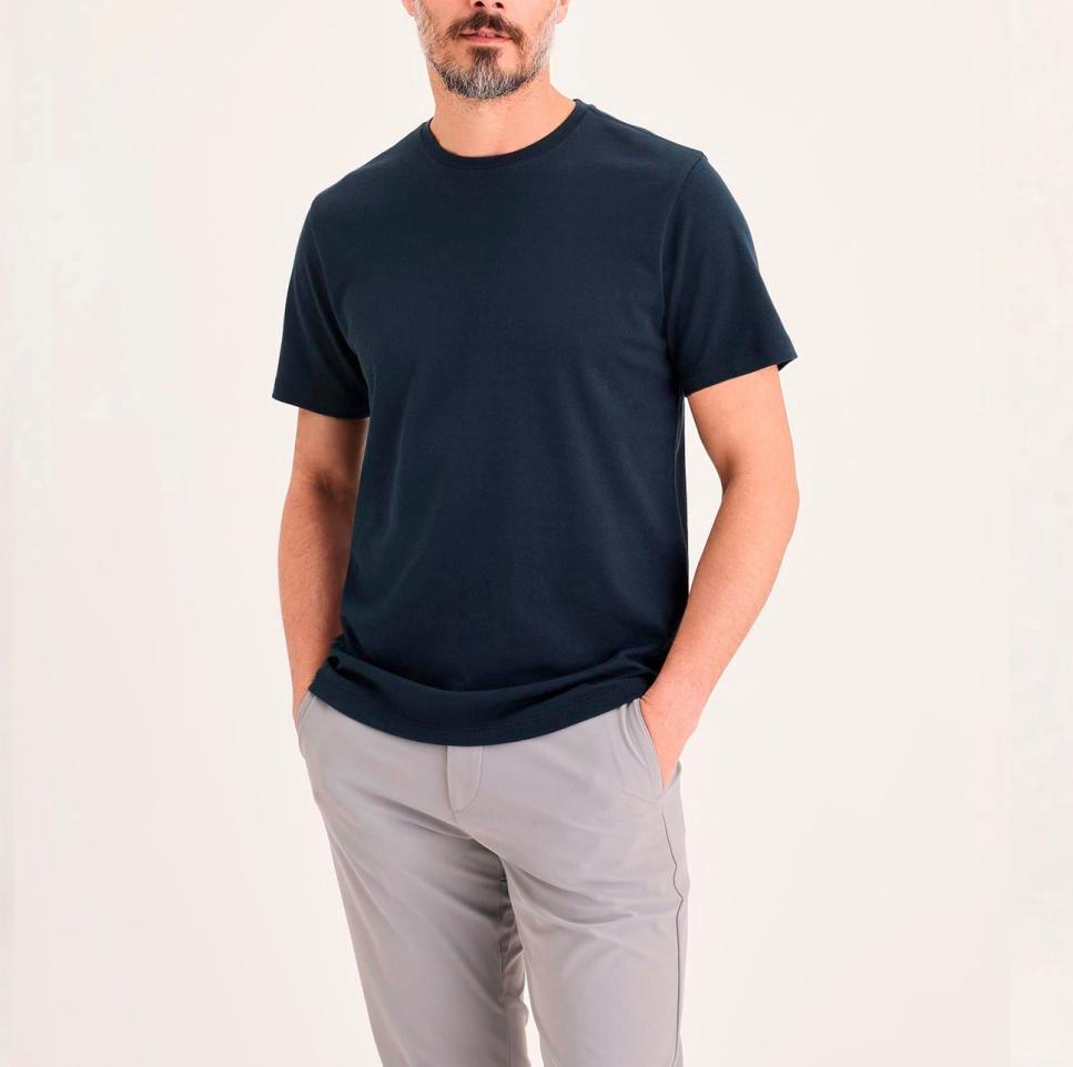 Imagen 0 de Camiseta de hombre manga corta tejido técnico