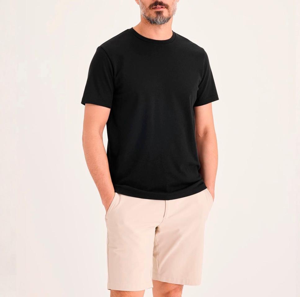 Imagen 0 de Camiseta de hombre manga corta tejido técnico