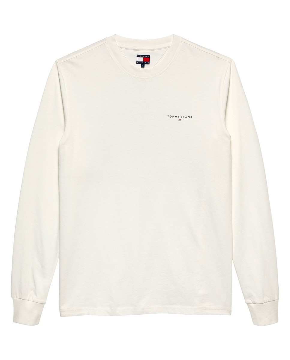 Imagen 0 de Camiseta de hombre TJM Slim Chest Linear LS Tee de Tommy Jeans.