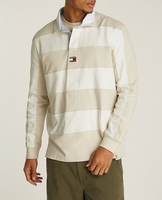 Imagen 0 de Polo de hombre estilo rugby oversized fit