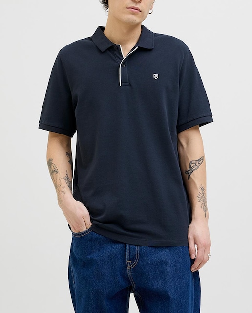 Imagen 0 de Polo manga corta liso de hombre