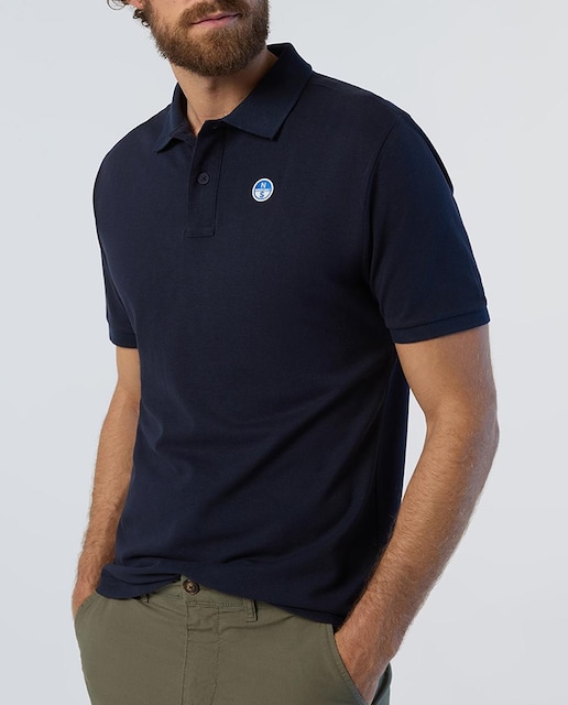 Imagen 0 de Polo algodón orgánico m/c de hombre