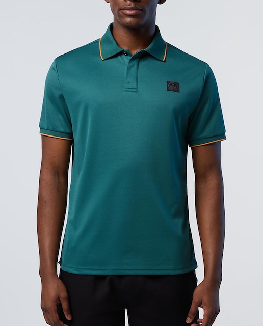 Imagen 0 de Polo de hombre en piqué coolmax de manga corta