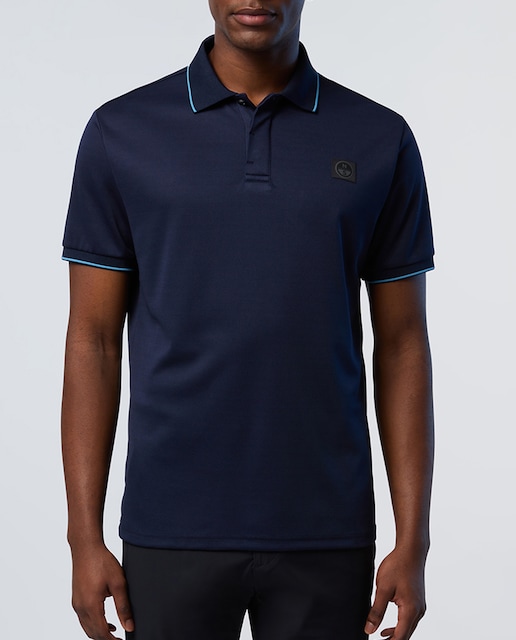 Imagen 0 de Polo de hombre en piqué coolmax de manga corta