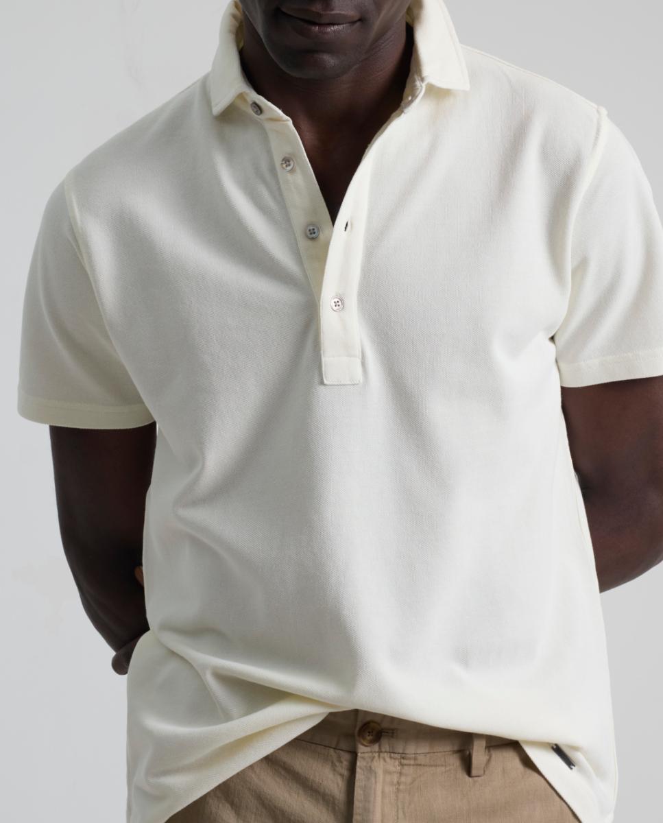 Imagen 0 de Polo piqué cuello italiano