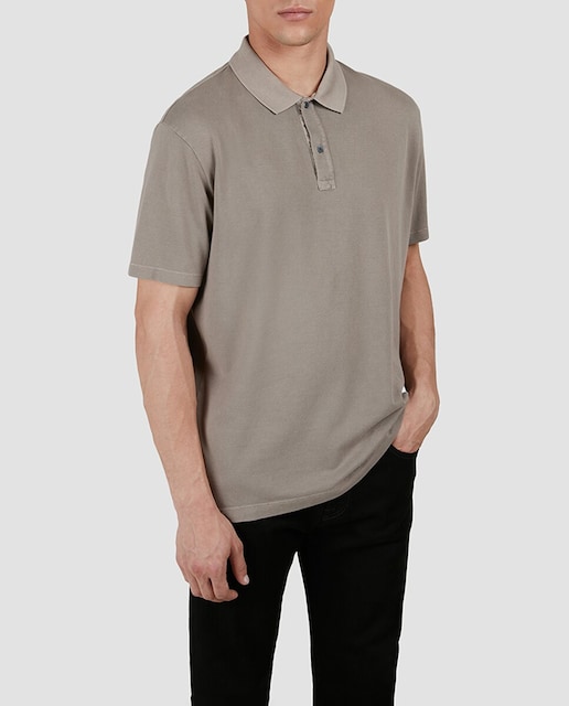 Imagen 0 de Polo de hombre manga corta liso botones