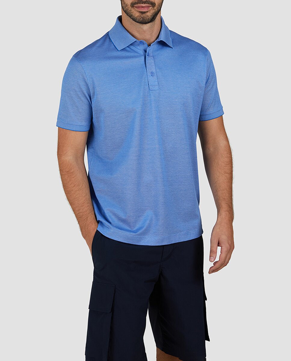 Imagen 0 de Polo de hombre manga corta mercerizado tallas grandes