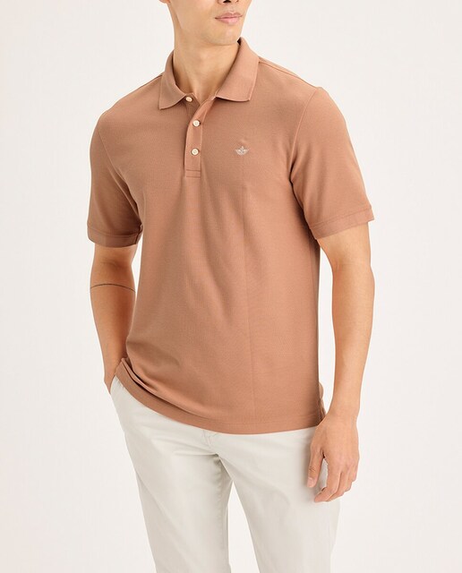 Imagen 0 de Polo de hombre de manga corta, slim fit.