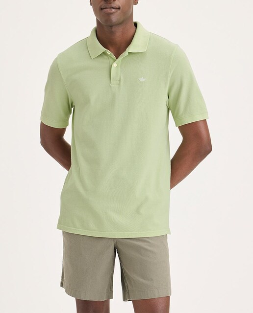 Imagen 0 de Polo de hombre de manga corta, slim fit.