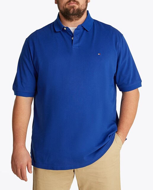 Imagen 0 de Polo liso de caballero manga corta tallas grandes