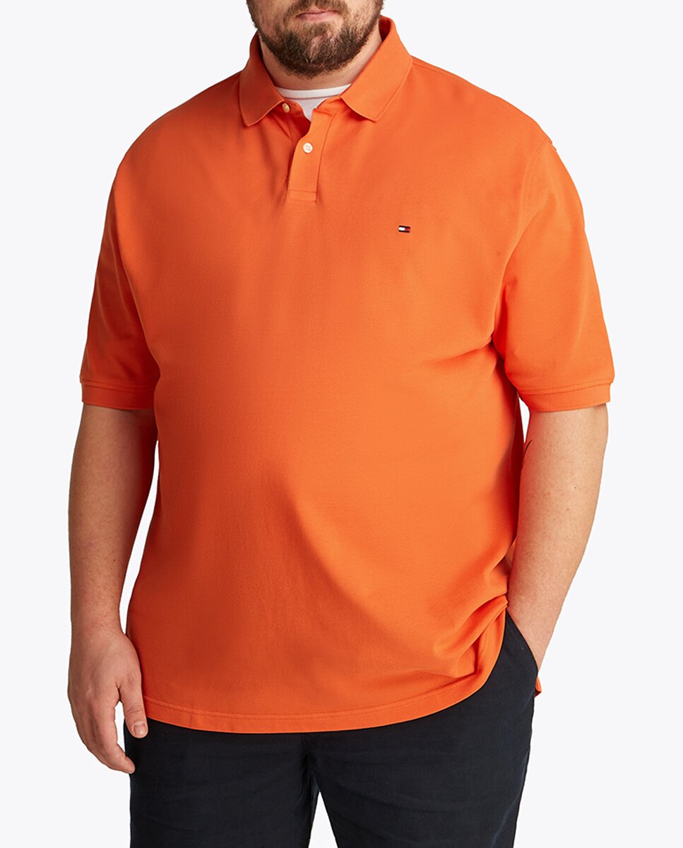 Imagen 0 de Polo liso de caballero manga corta tallas grandes