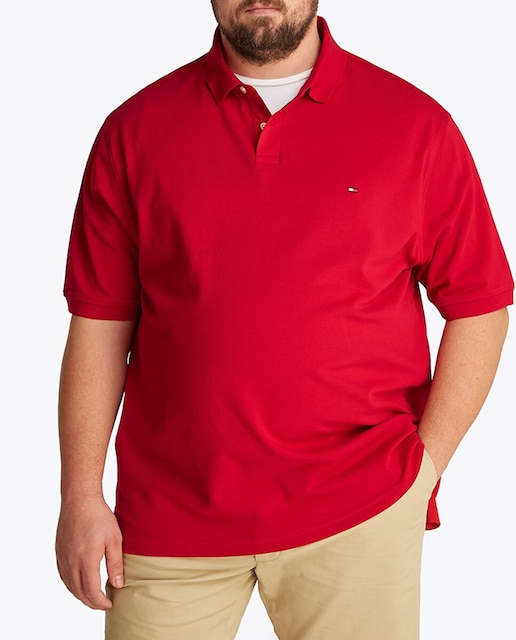 Imagen 0 de Polo liso de caballero manga corta tallas grandes