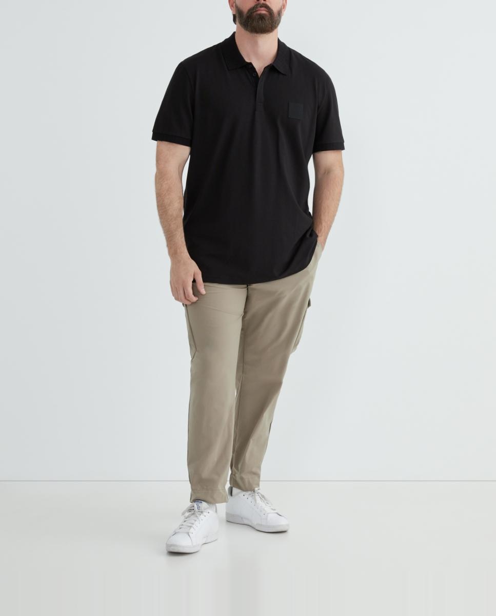 Imagen 0 de Camiseta manga corta de hombre con logo BOSS en pecho tallas grandes