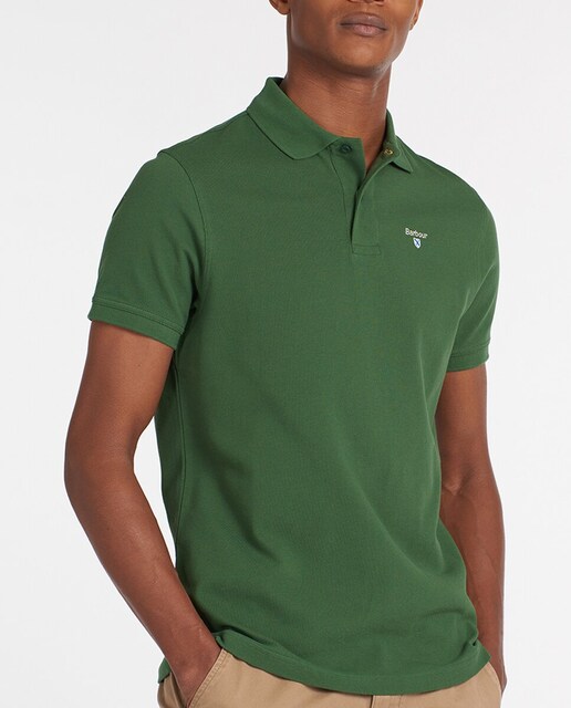 Imagen 0 de Polo de hombre de manga corta liso