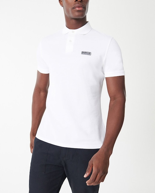Imagen 0 de Polo de hombre básico de piqué con logo pecho
