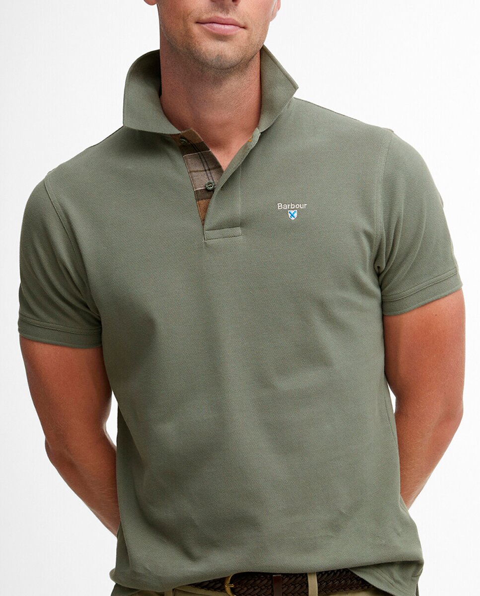 Imagen 0 de Polo basico de hombre manga corta