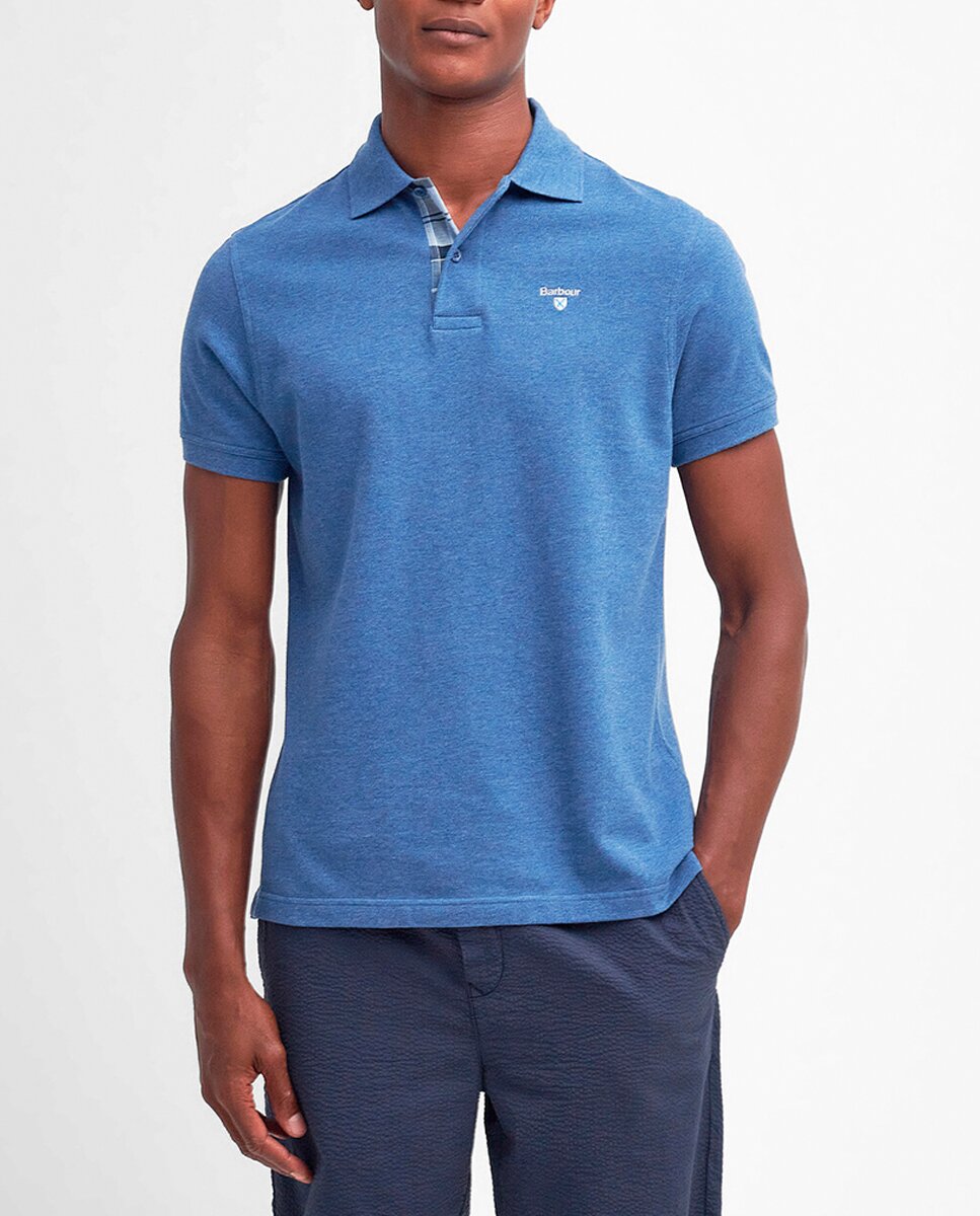 Imagen 0 de Polo de hombre de manga corta y de piqué
