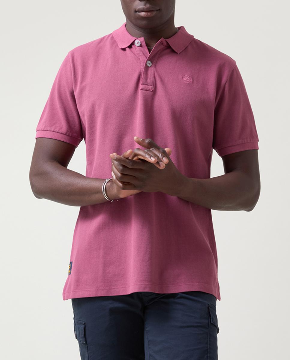Imagen 0 de Polo de hombre liso con logo al tono