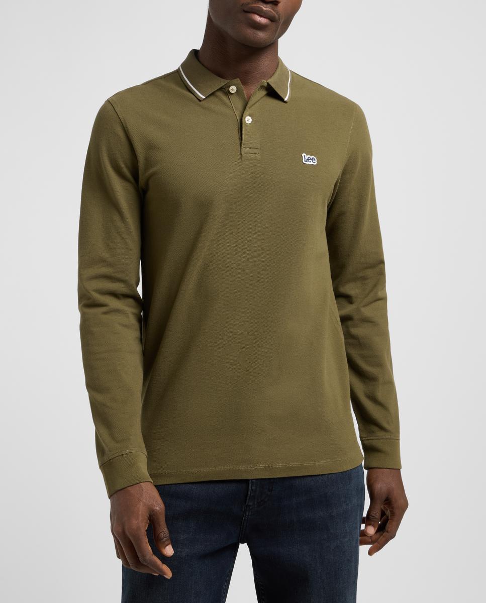 Imagen 0 de Polo de hombre de manga larga