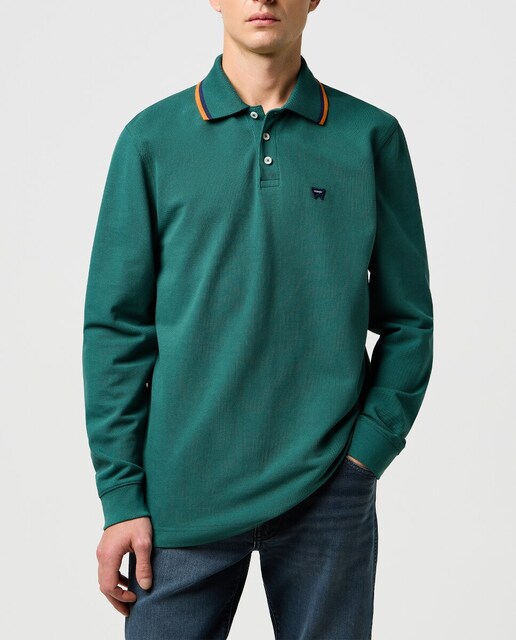 Imagen 0 de Polo de manga larga de hombre