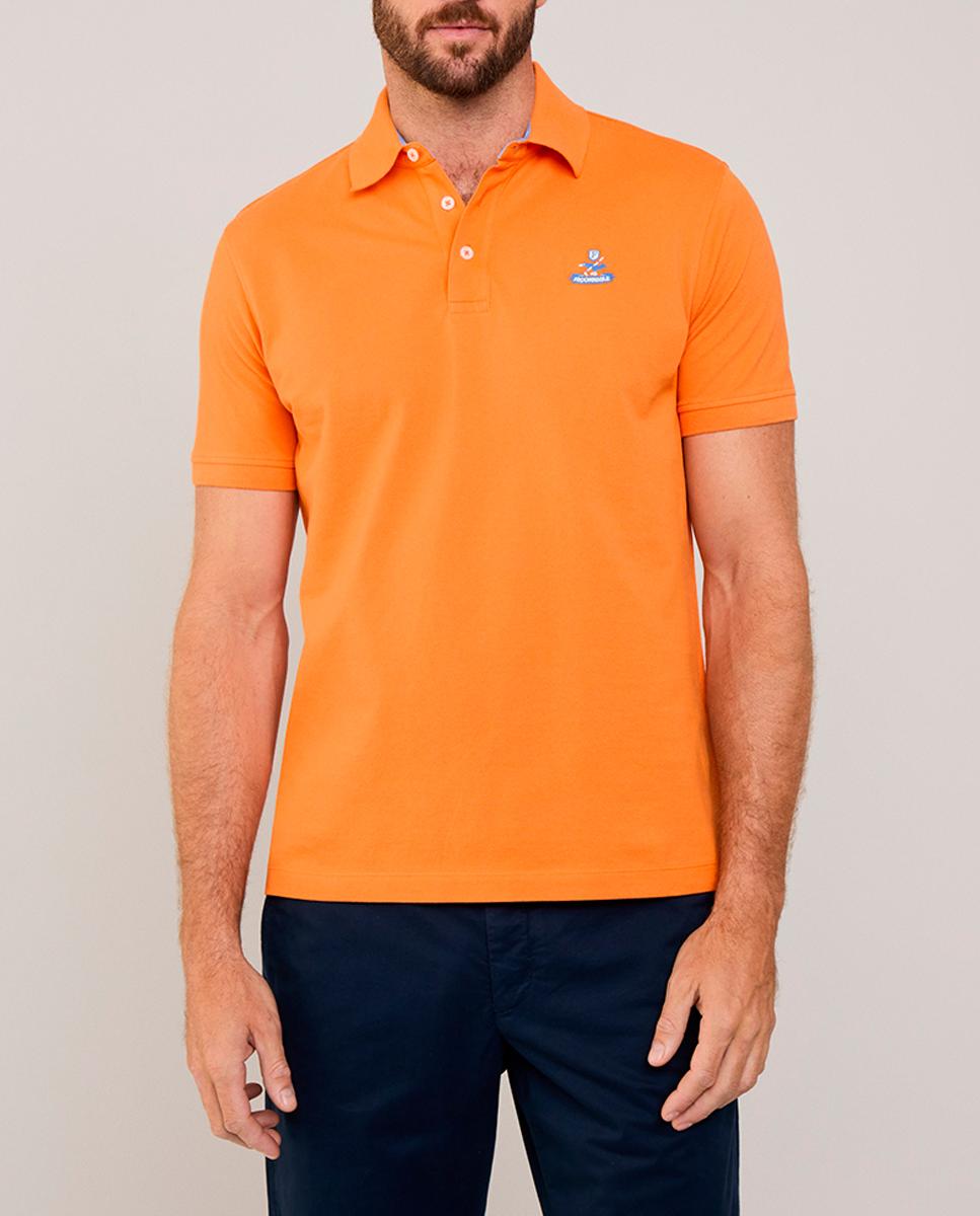 Imagen 0 de Polo de hombre liso con logo birdie bordado