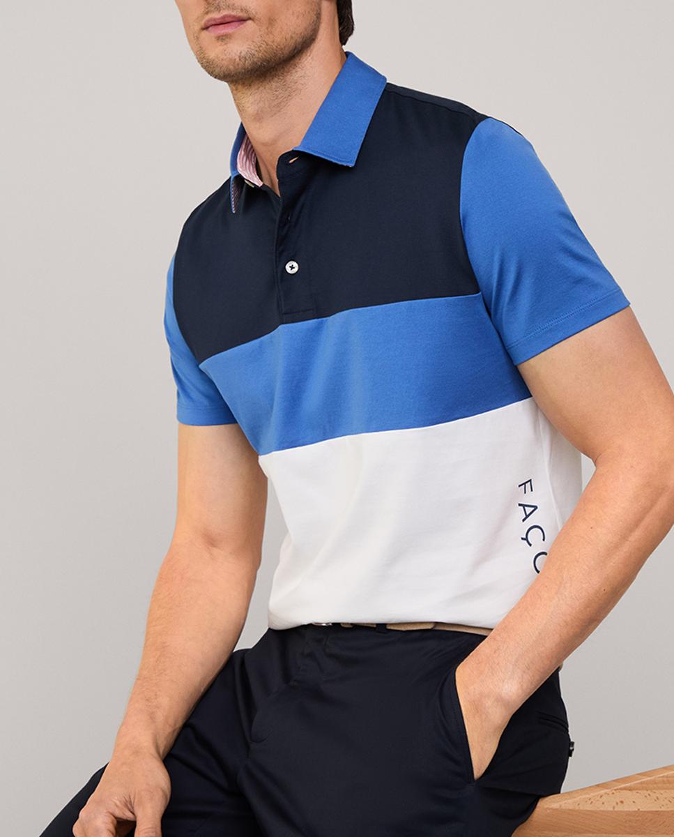 Imagen 0 de Polo de hombre manga corta estampado espalda