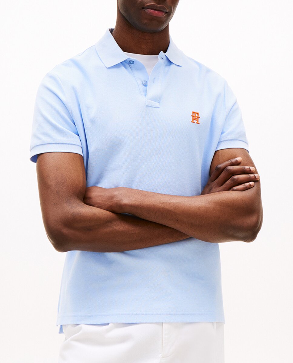 Imagen 0 de Polo de caballero con branding bordado