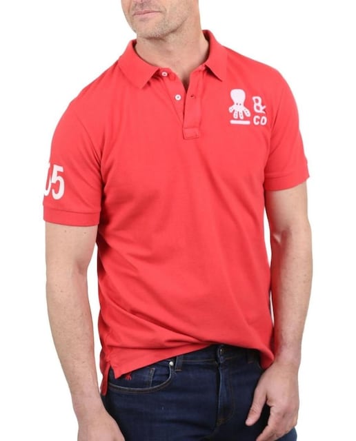 Imagen 0 de Polo de hombre manga corta pulpo & co