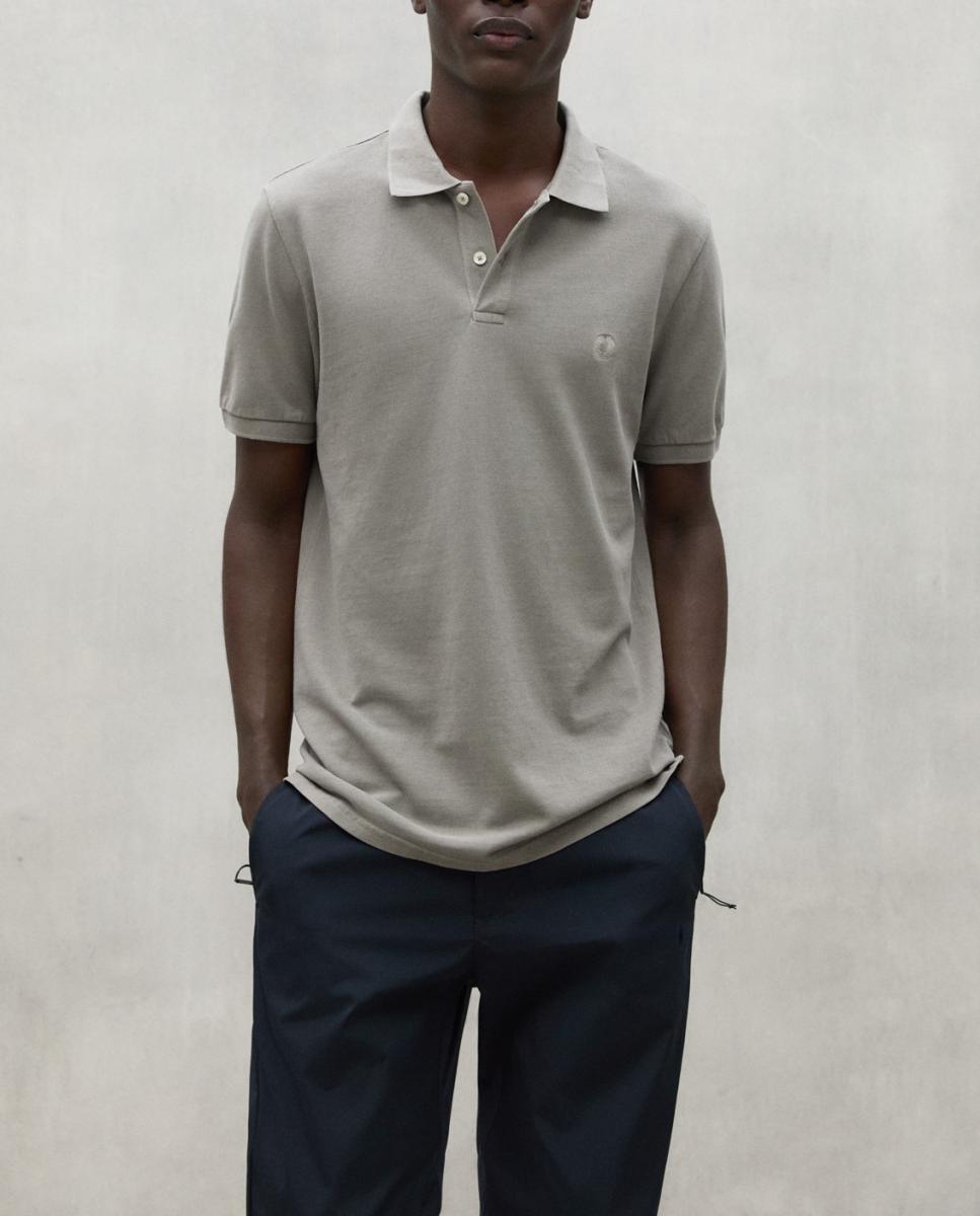 Imagen 0 de Polo hombre algodón orgánico atemporal