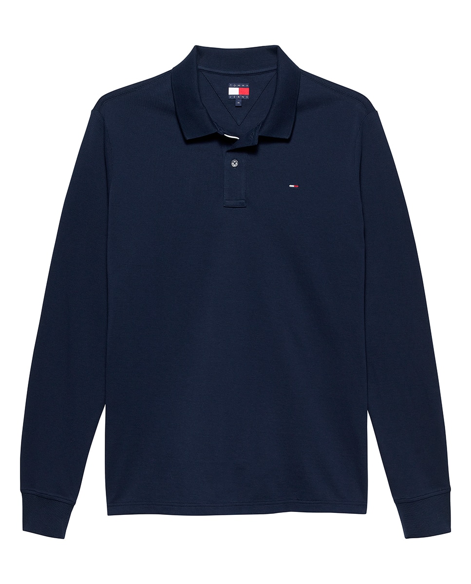 Imagen 0 de Polo de hombre slim fit manga larga