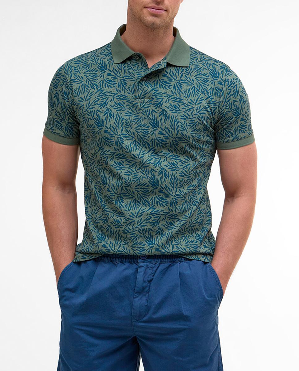 Imagen 0 de Polo de hombre de manga corta estampado