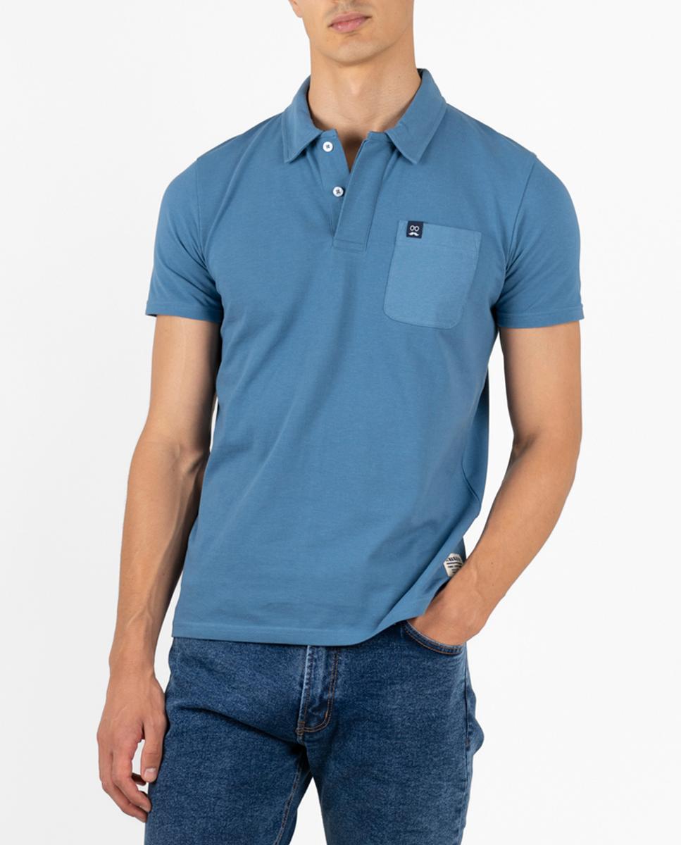 Imagen 0 de Polo clásico de hombre con efecto lavado