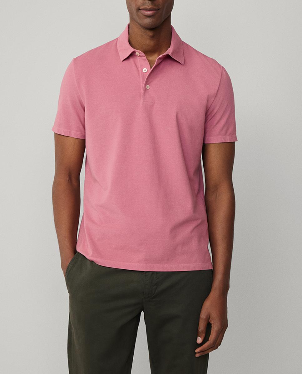Imagen 0 de Polo de hombre manga corta liso interlock