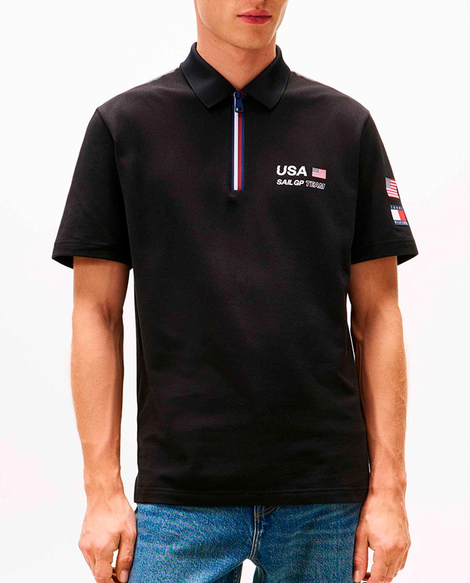 Imagen 0 de Polo de caballero de manga corta liso