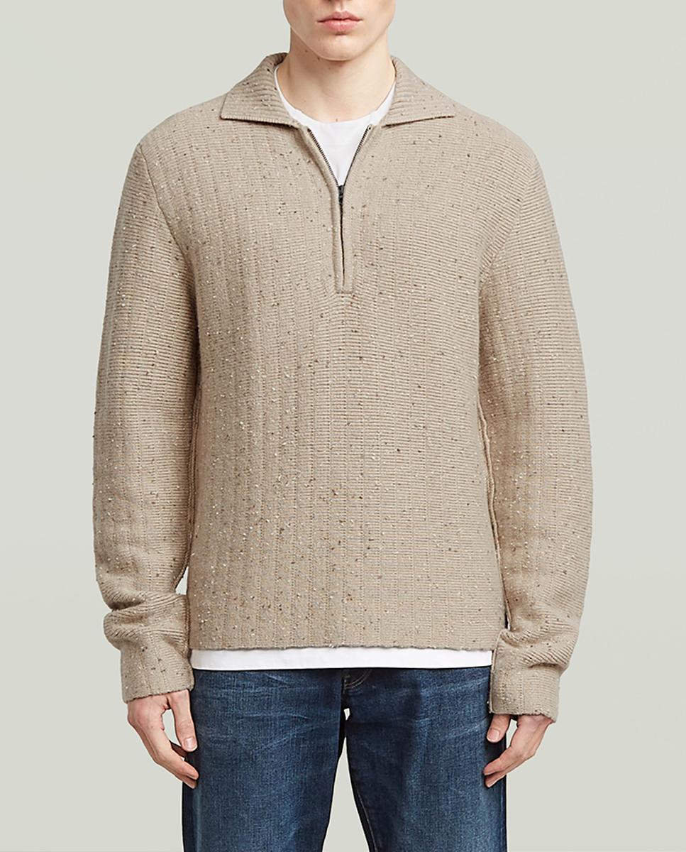 Imagen 0 de Polo de hombre con media cremallera